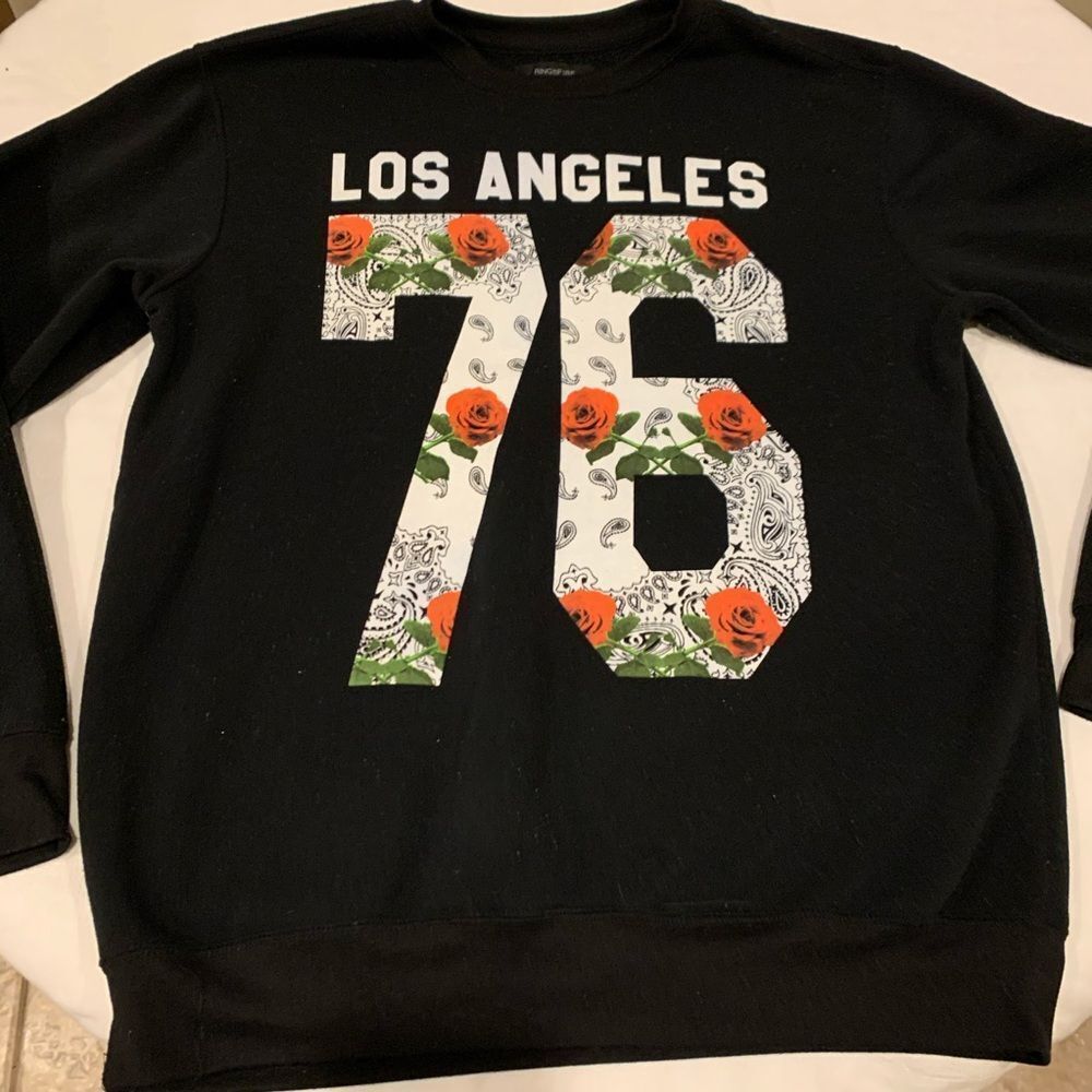 Ring of Fire XXL Sweater 76 Los Angeles Black